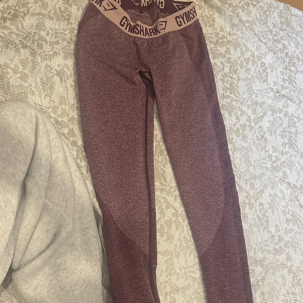 Gymshark Burgundy Leggings